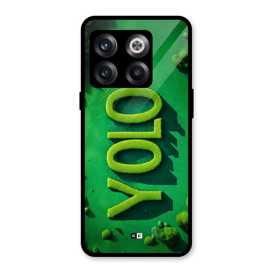 Nature Yolo Glass Back Case for OnePlus 10T