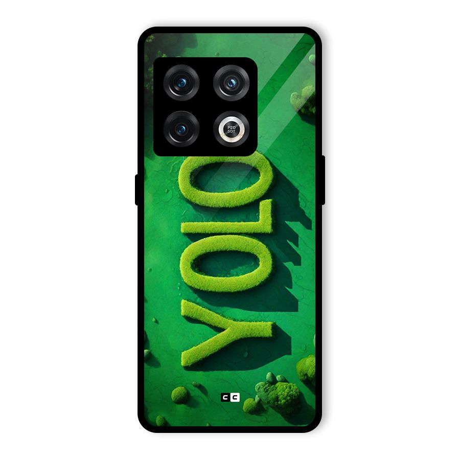Nature Yolo Glass Back Case for OnePlus 10 Pro 5G