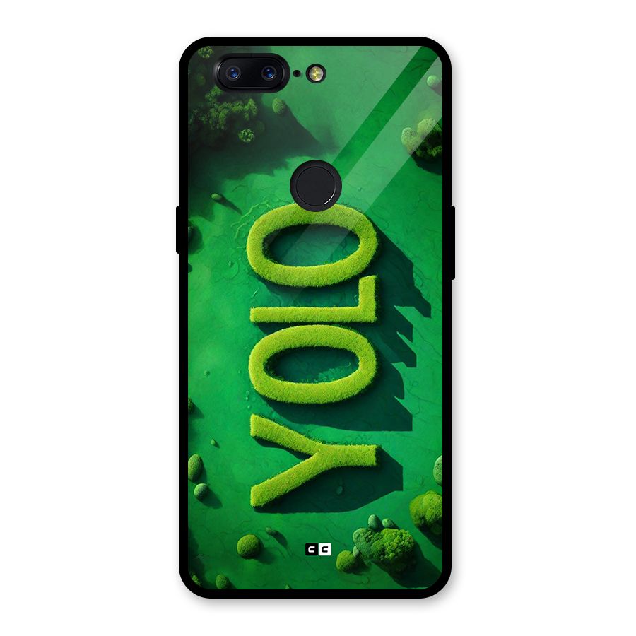 Nature Yolo Glass Back Case for OnePlus 5T