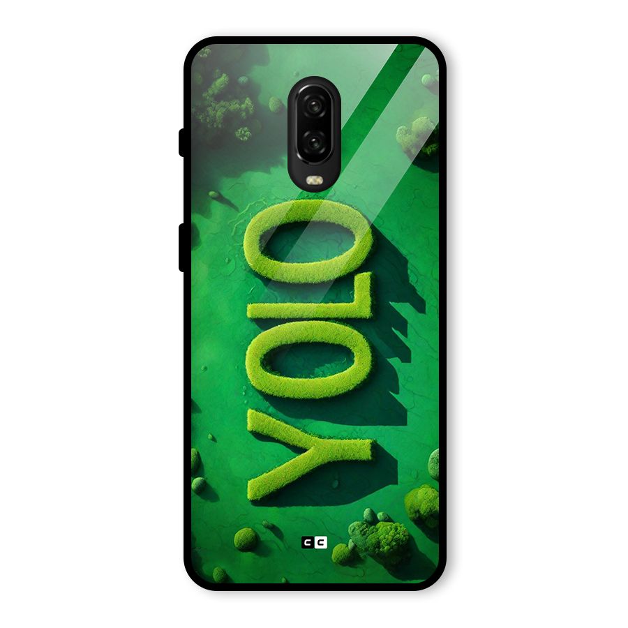 Nature Yolo Glass Back Case for OnePlus 6T