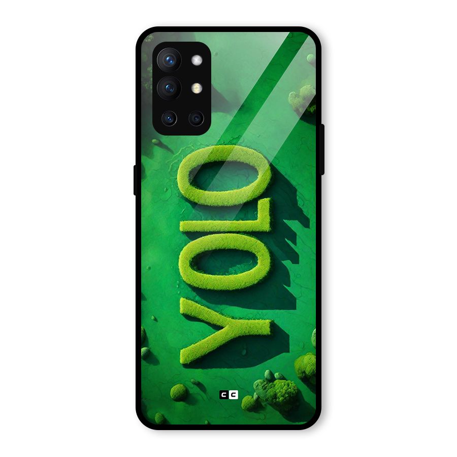 Nature Yolo Glass Back Case for OnePlus 9R