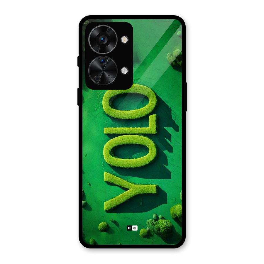 Nature Yolo Glass Back Case for OnePlus Nord 2T