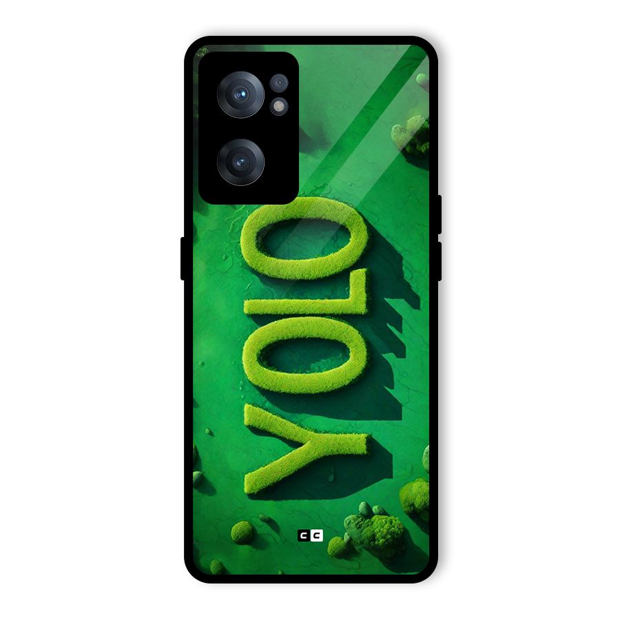 Nature Yolo Glass Back Case for OnePlus Nord CE 2 5G