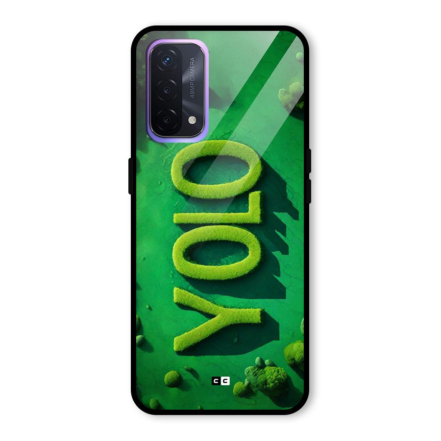 Nature Yolo Glass Back Case for Oppo A74 5G