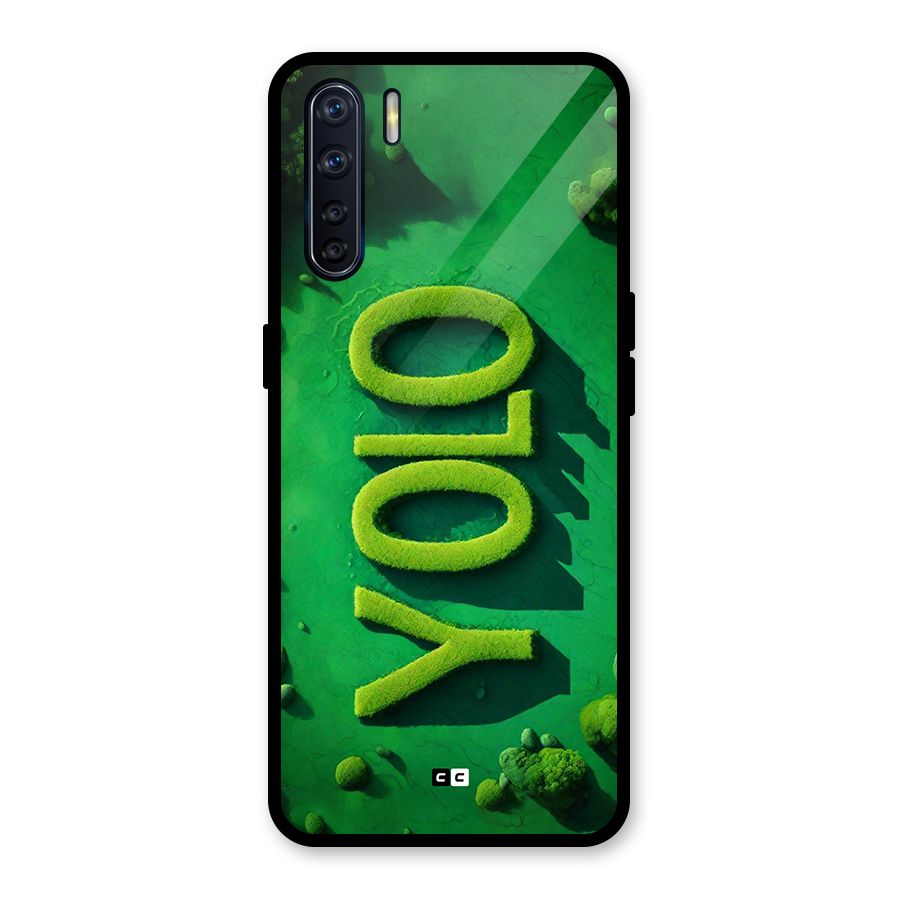 Nature Yolo Glass Back Case for Oppo F15