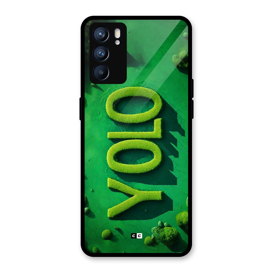 Nature Yolo Glass Back Case for Oppo Reno6 5G