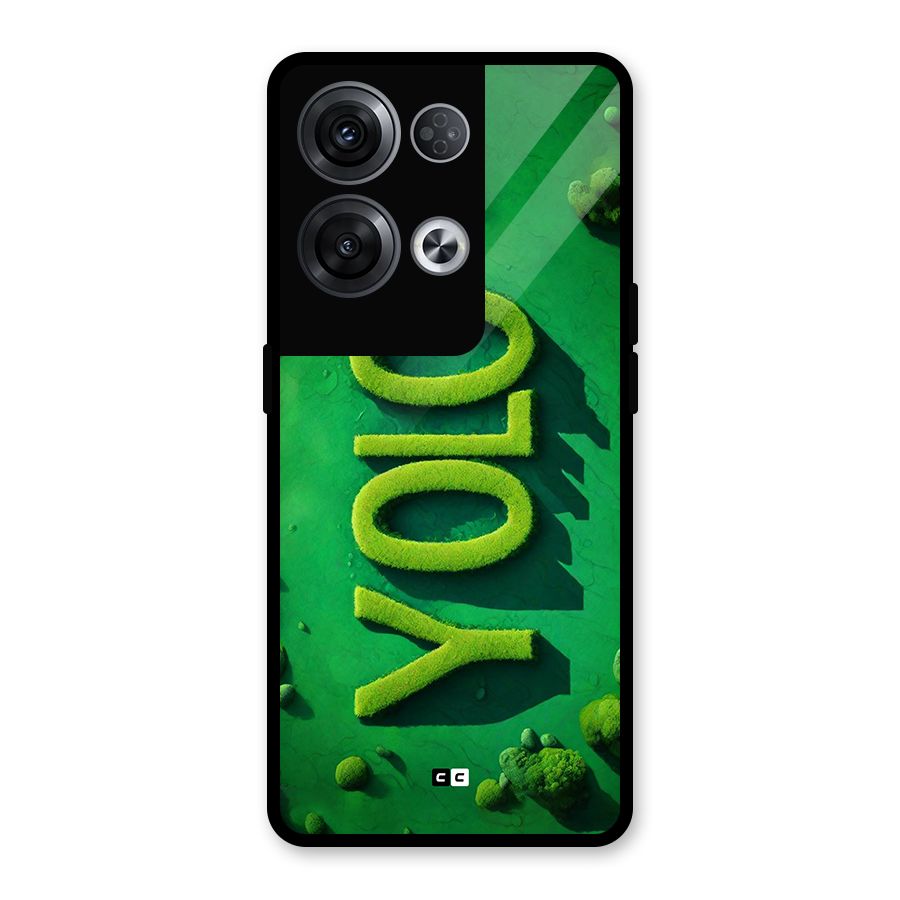 Nature Yolo Glass Back Case for Oppo Reno8 Pro 5G