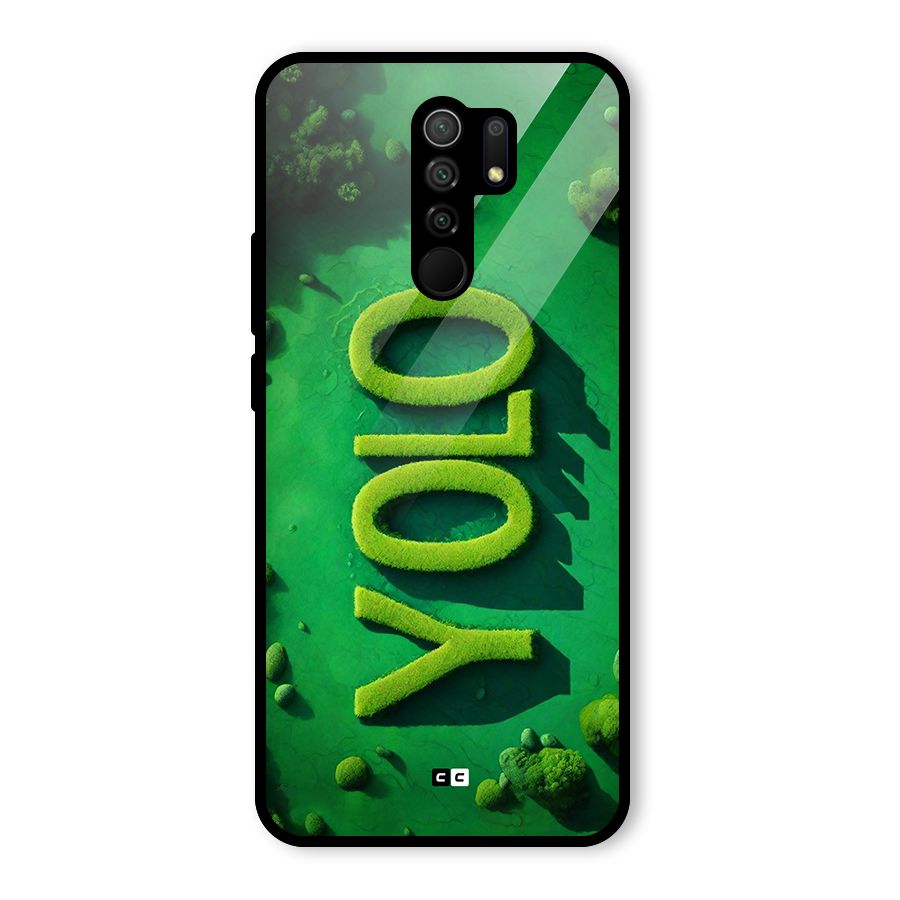 Nature Yolo Glass Back Case for Poco M2