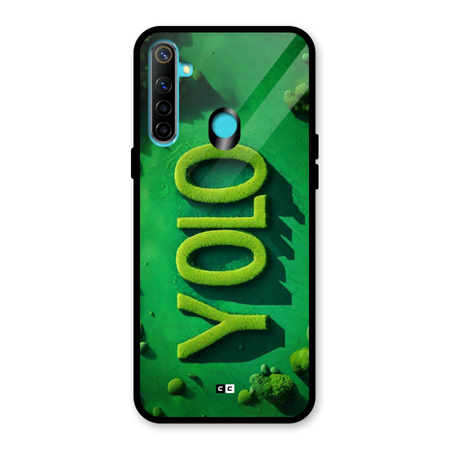 Nature Yolo Glass Back Case for Realme 5s