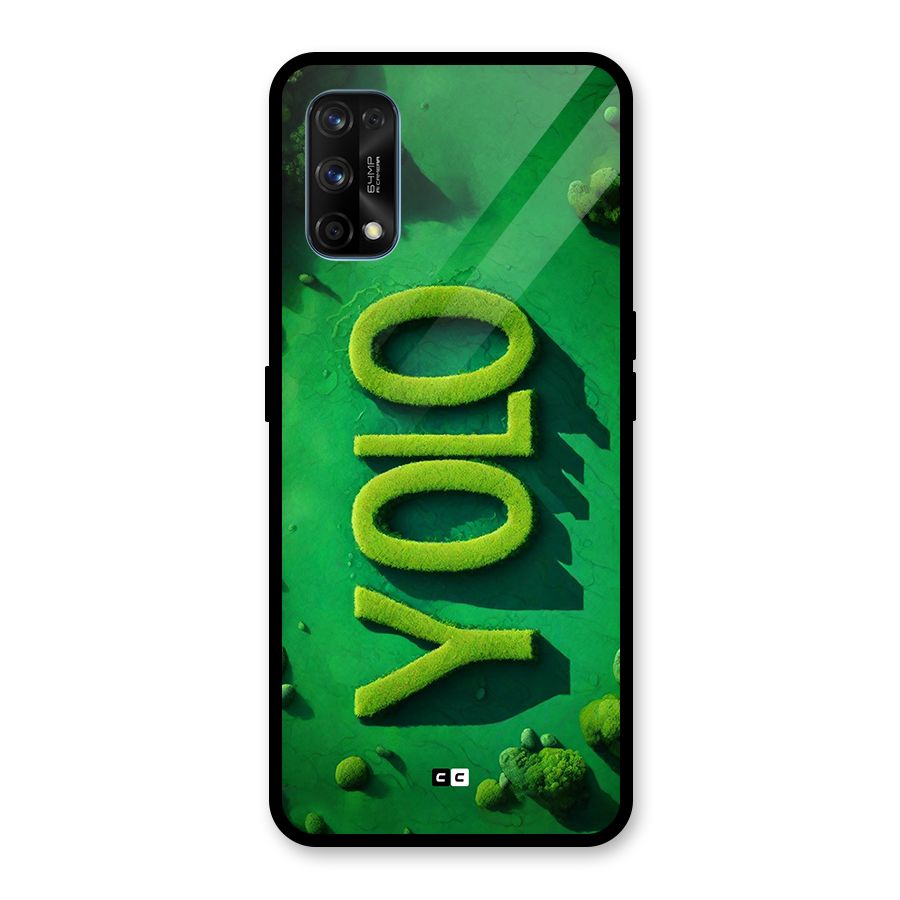 Nature Yolo Glass Back Case for Realme 7 Pro