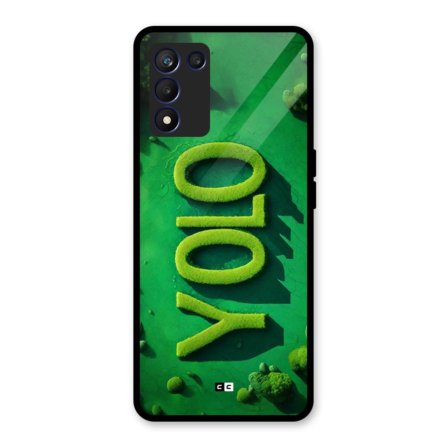 Nature Yolo Glass Back Case for Realme 9 5G Speed