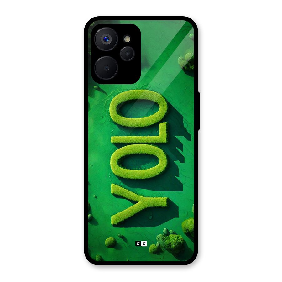 Nature Yolo Glass Back Case for Realme 9i 5G