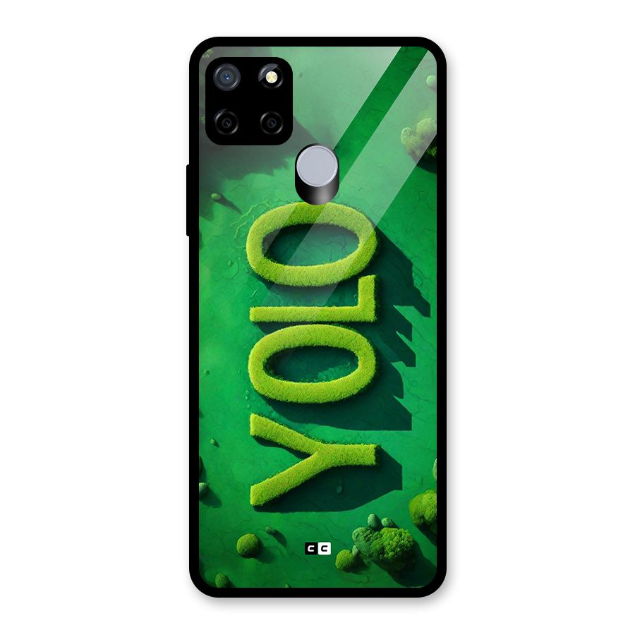 Nature Yolo Glass Back Case for Realme C12