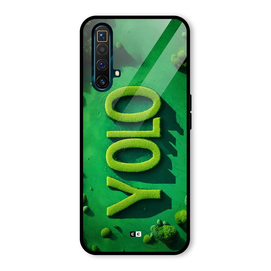 Nature Yolo Glass Back Case for Realme X3 SuperZoom