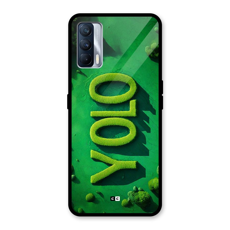 Nature Yolo Glass Back Case for Realme X7