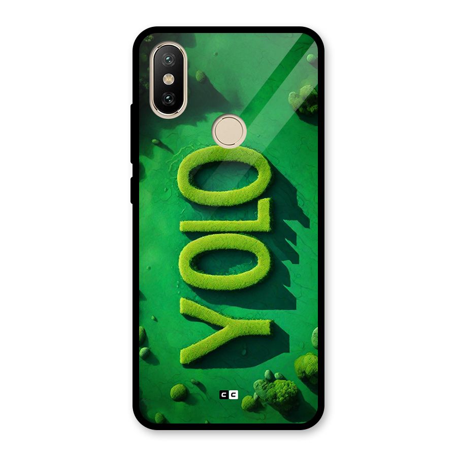 Nature Yolo Glass Back Case for Redmi A2