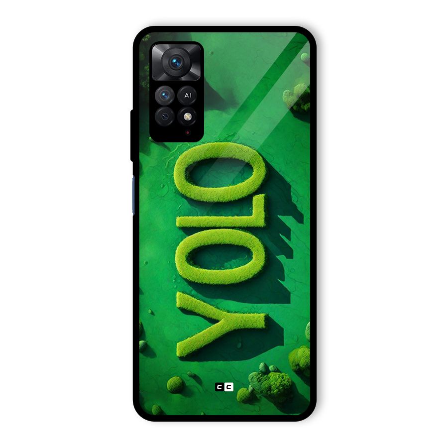 Nature Yolo Glass Back Case for Redmi Note 11 Pro Plus 5G