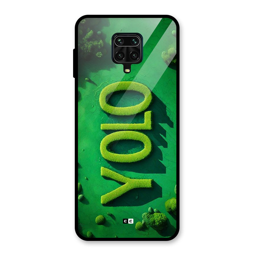 Nature Yolo Glass Back Case for Redmi Note 9 Pro