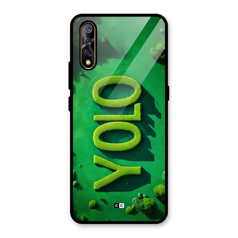 Nature Yolo Glass Back Case for Vivo S1