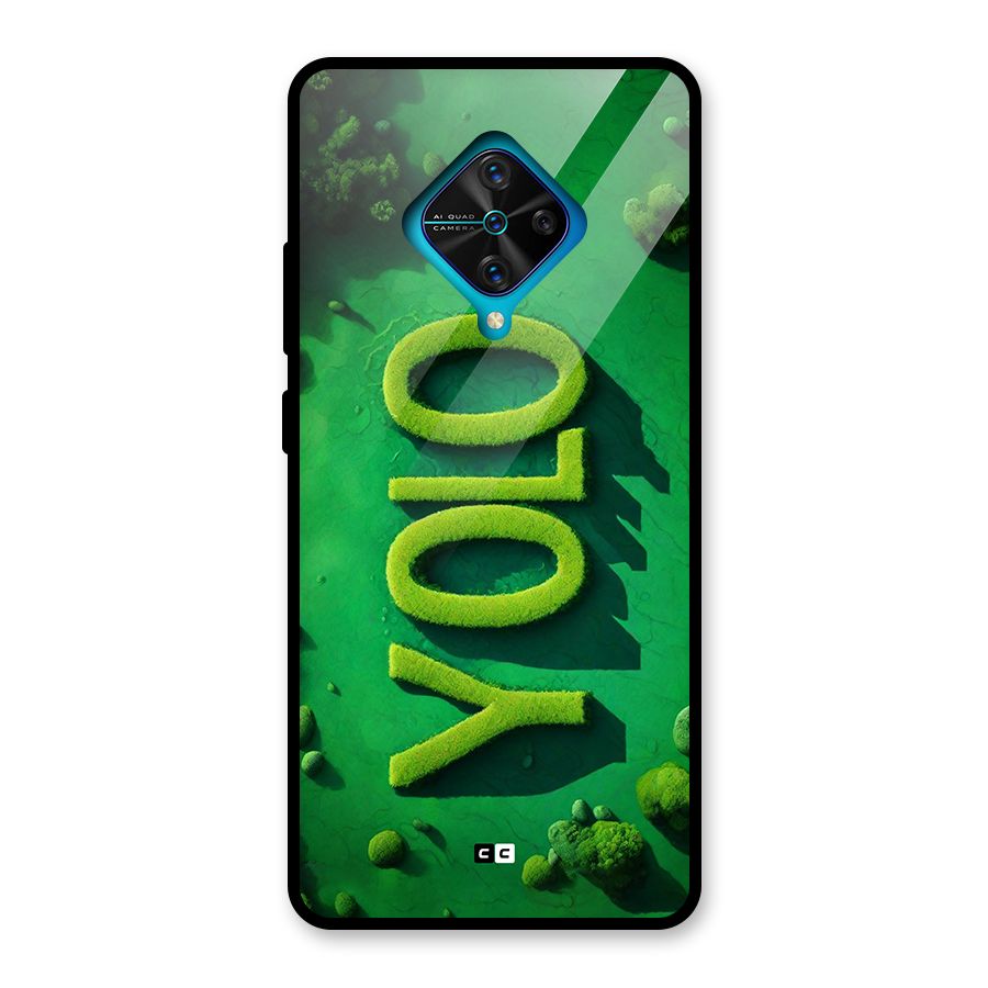 Nature Yolo Glass Back Case for Vivo S1 Pro
