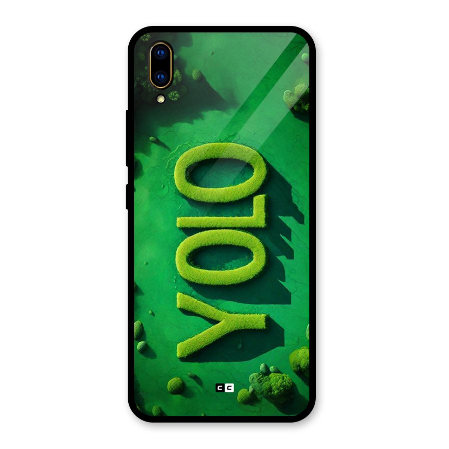 Nature Yolo Glass Back Case for Vivo V11 Pro