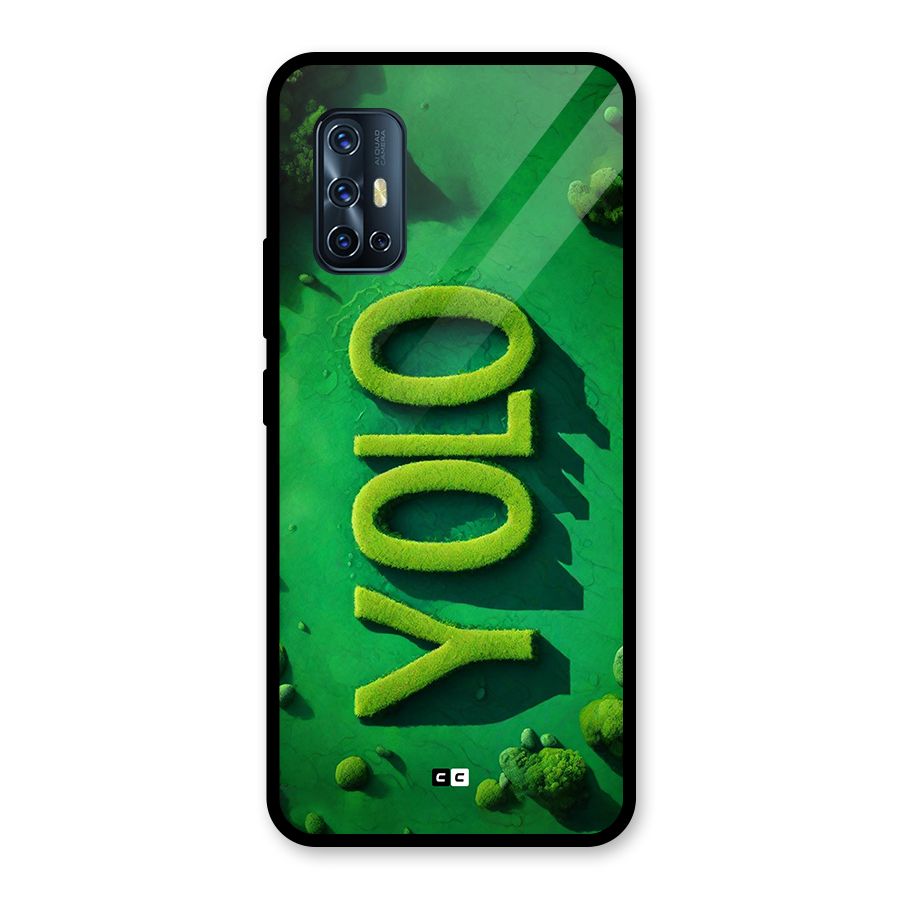 Nature Yolo Glass Back Case for Vivo V17