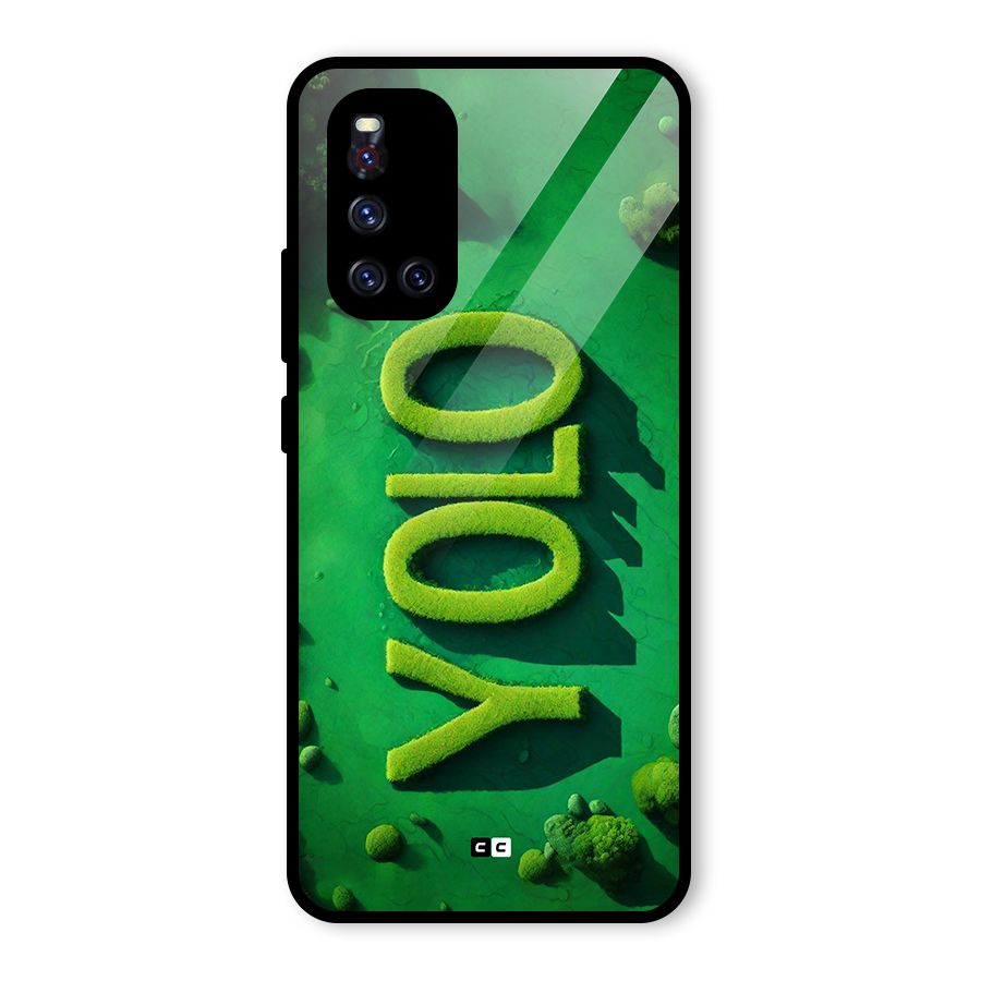 Nature Yolo Glass Back Case for Vivo V19