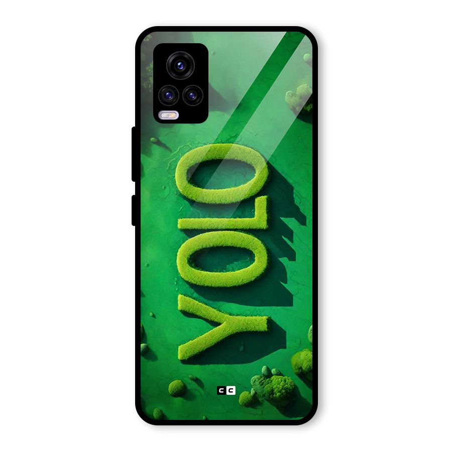 Nature Yolo Glass Back Case for Vivo V20 2021