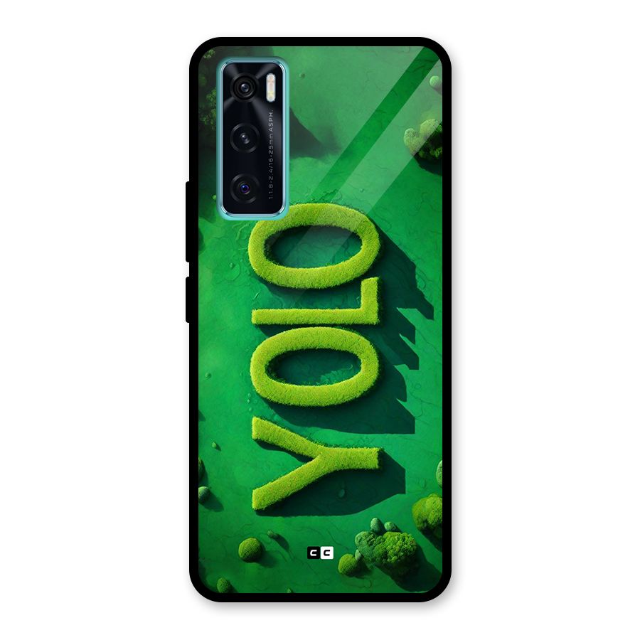 Nature Yolo Glass Back Case for Vivo V20 SE