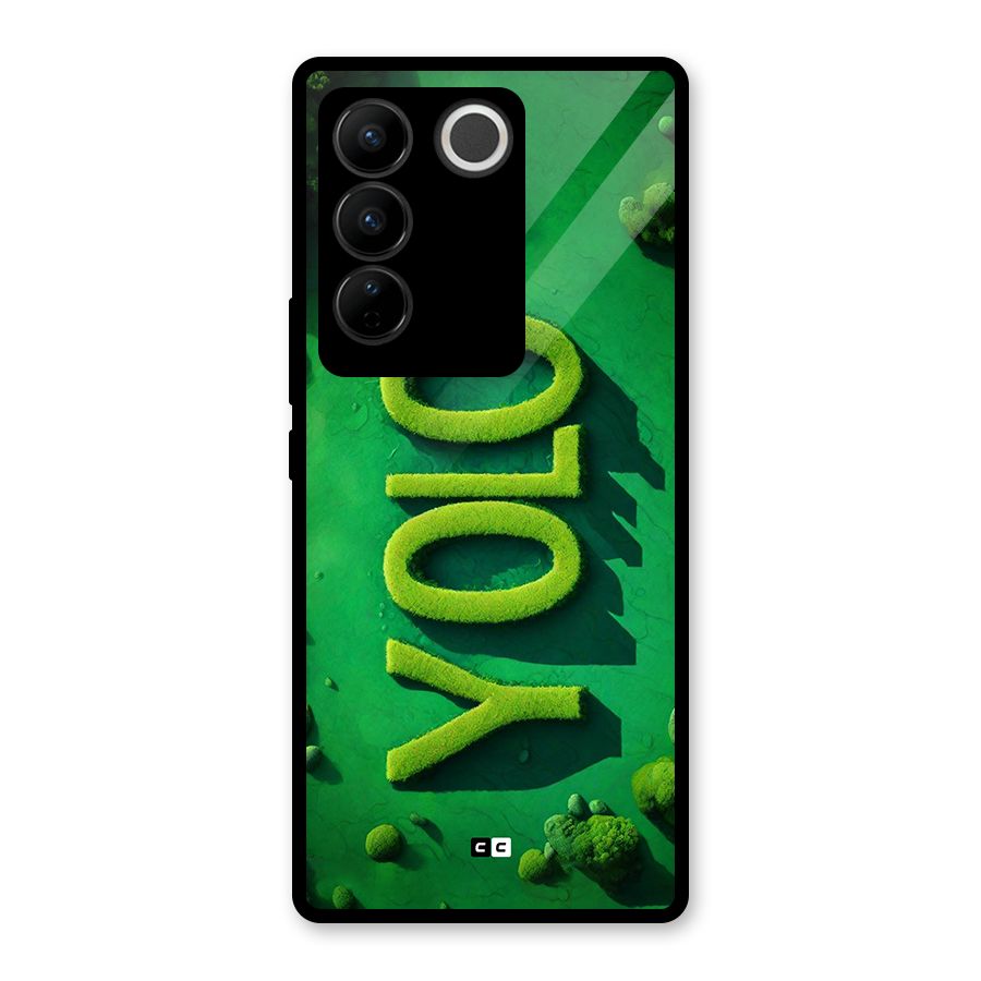 Nature Yolo Glass Back Case for Vivo V27
