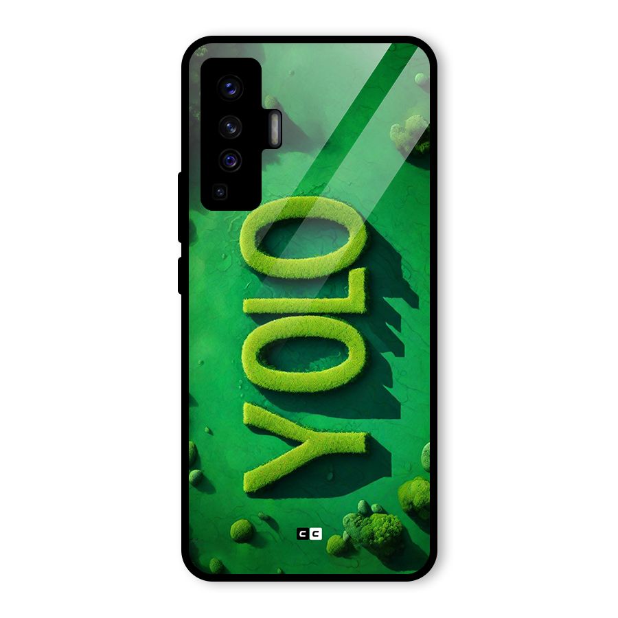 Nature Yolo Glass Back Case for Vivo X50