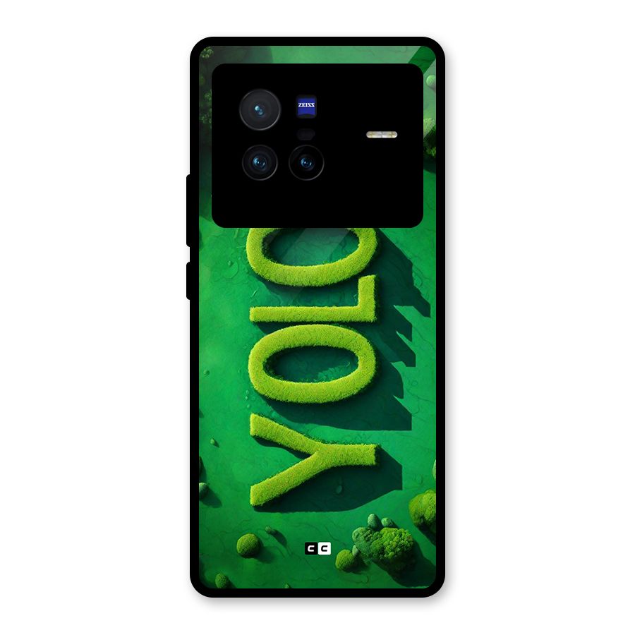 Nature Yolo Glass Back Case for Vivo X80