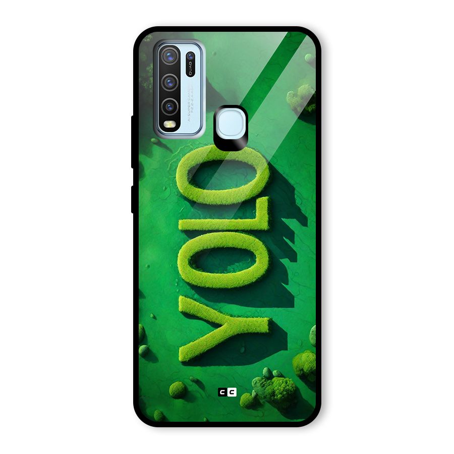 Nature Yolo Glass Back Case for Vivo Y30