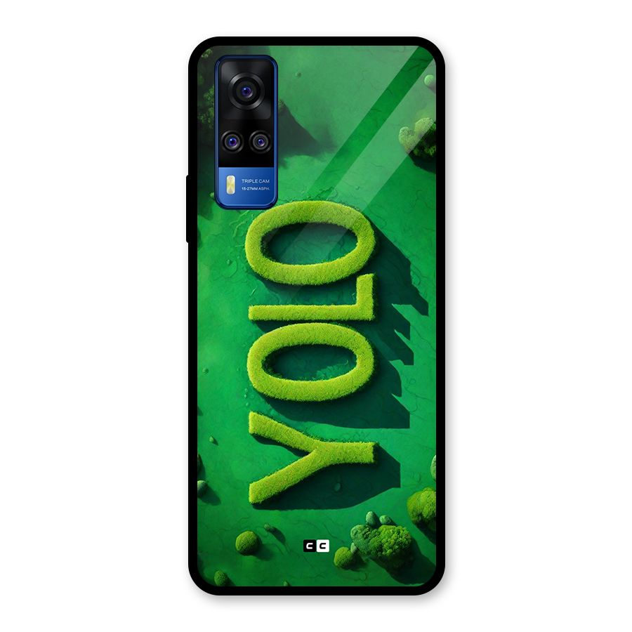 Nature Yolo Glass Back Case for Vivo Y31