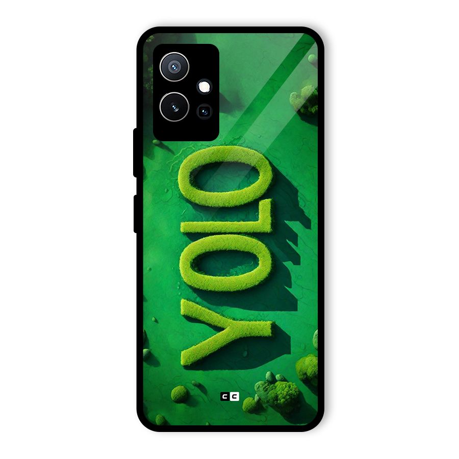Nature Yolo Glass Back Case for Vivo Y75 5G