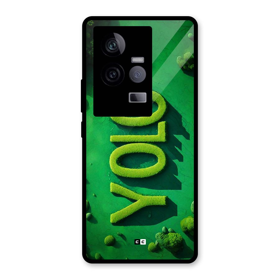 Nature Yolo Glass Back Case for Vivo iQOO 11 5G
