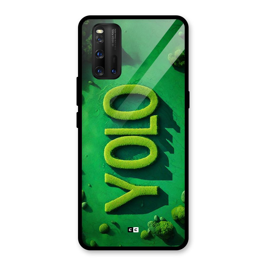 Nature Yolo Glass Back Case for Vivo iQOO 3