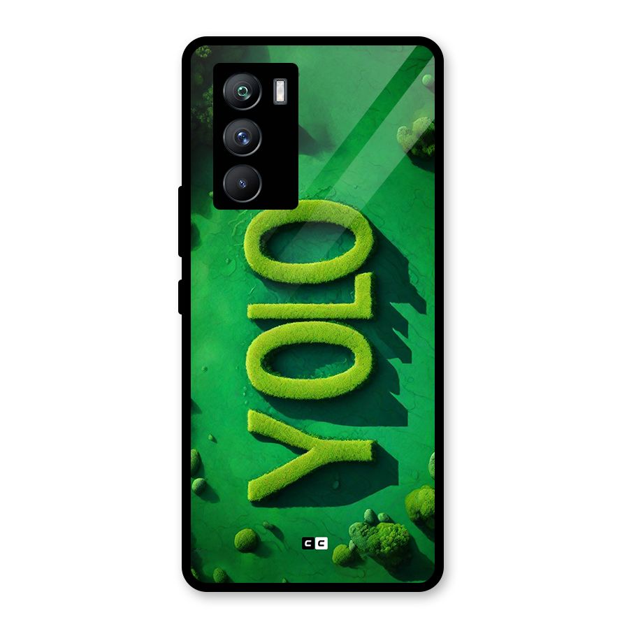 Nature Yolo Glass Back Case for Vivo iQOO 9 SE