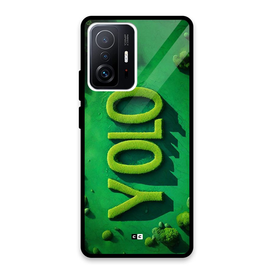 Nature Yolo Glass Back Case for Xiaomi 11T Pro