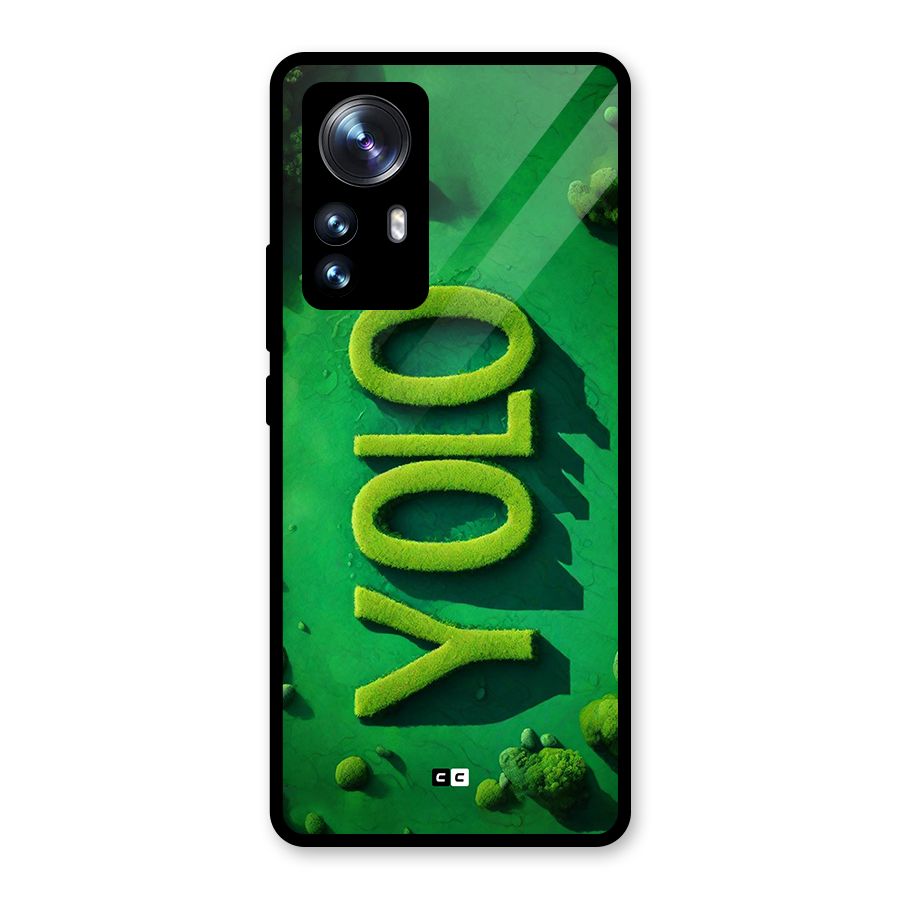 Nature Yolo Glass Back Case for Xiaomi 12 Pro
