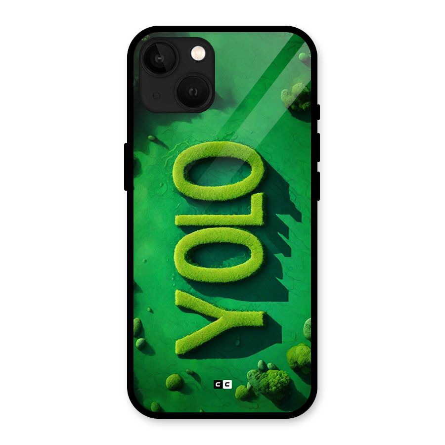 Nature Yolo Glass Back Case for iPhone 13