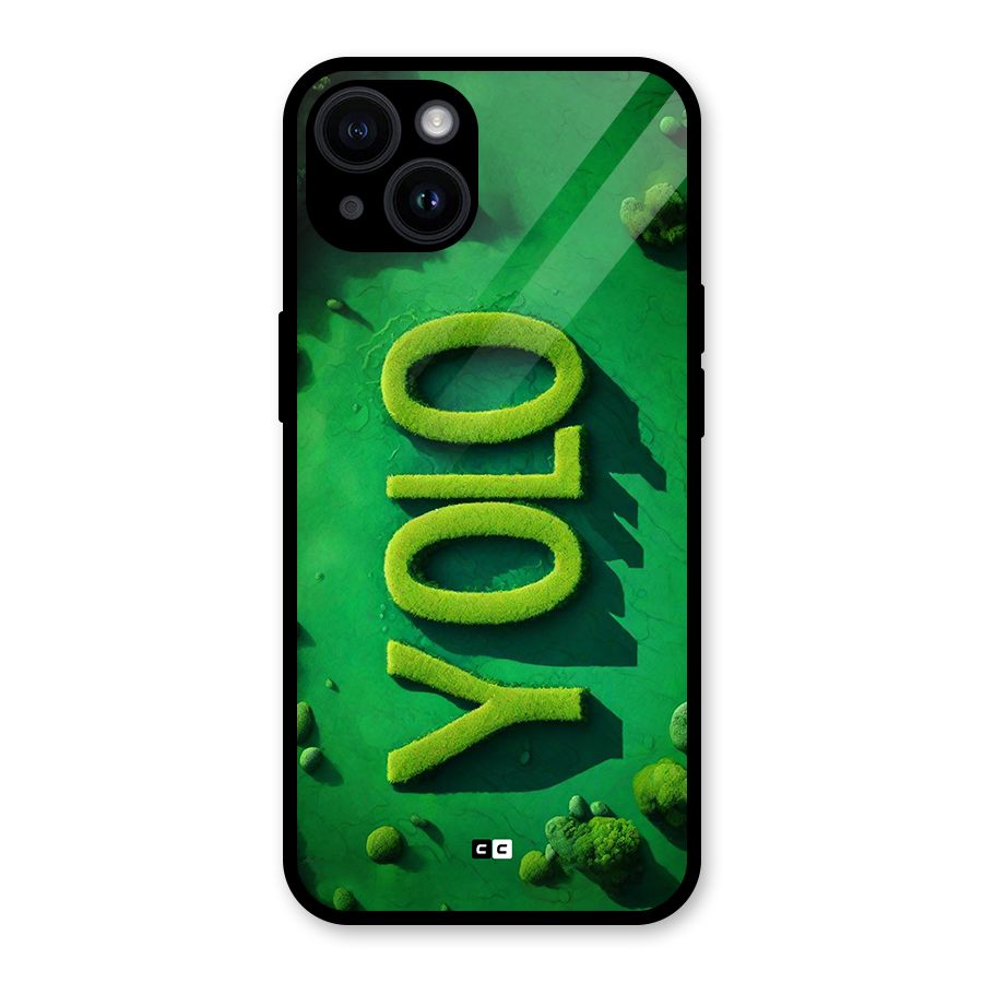 Nature Yolo Glass Back Case for iPhone 14