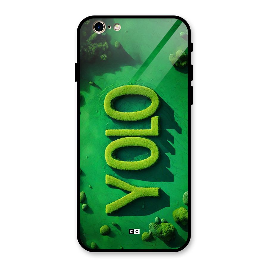 Nature Yolo Glass Back Case for iPhone 6 6S