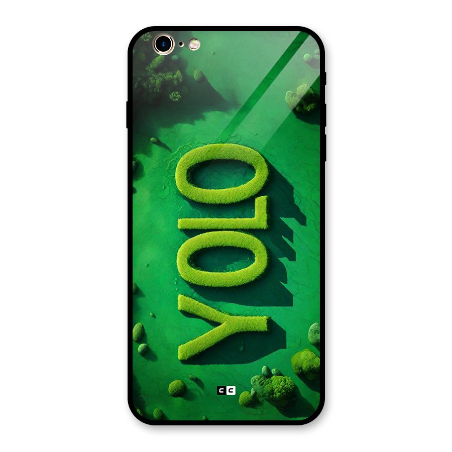 Nature Yolo Glass Back Case for iPhone 6 Plus 6S Plus