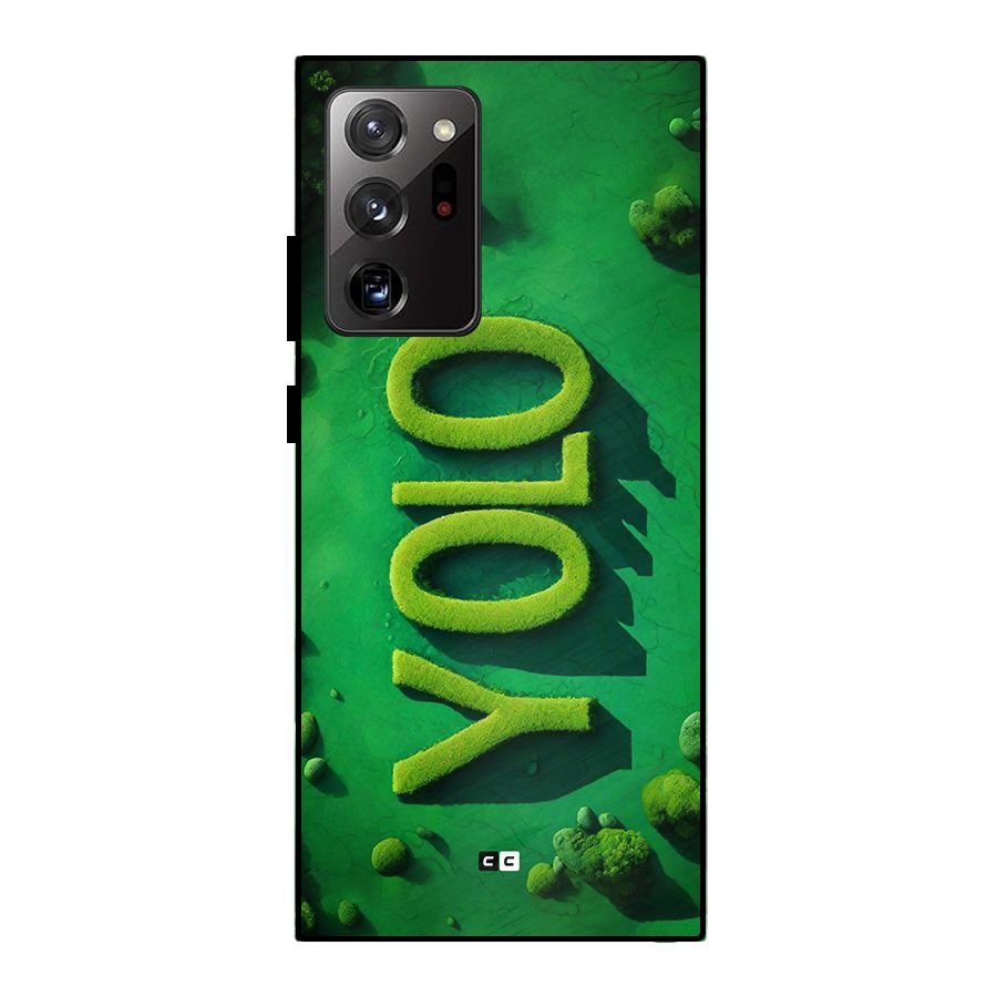 Nature Yolo Metal Back Case for Galaxy Note 20 Ultra 5G