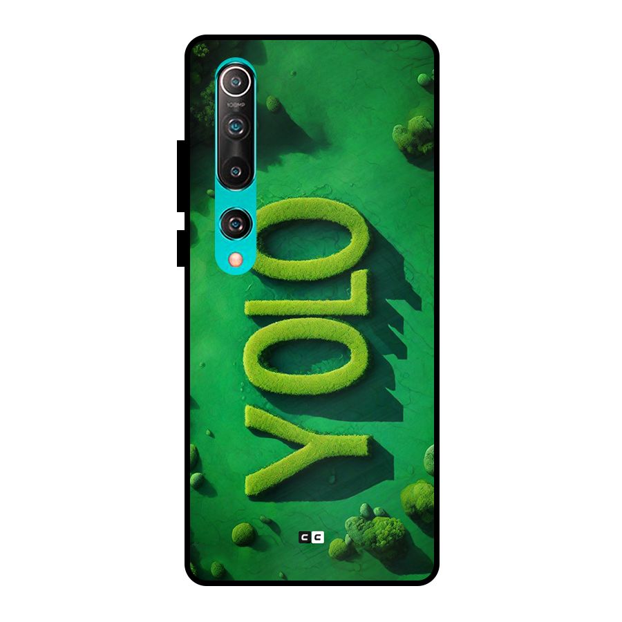 Nature Yolo Metal Back Case for Mi 10