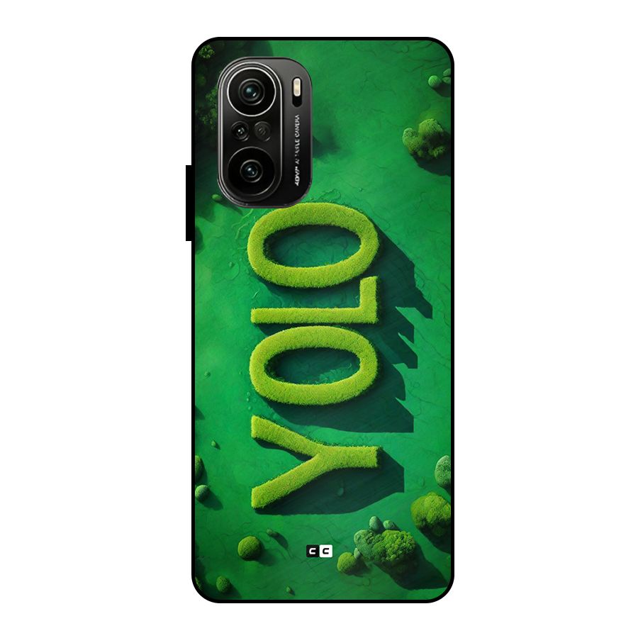 Nature Yolo Metal Back Case for Mi 11x