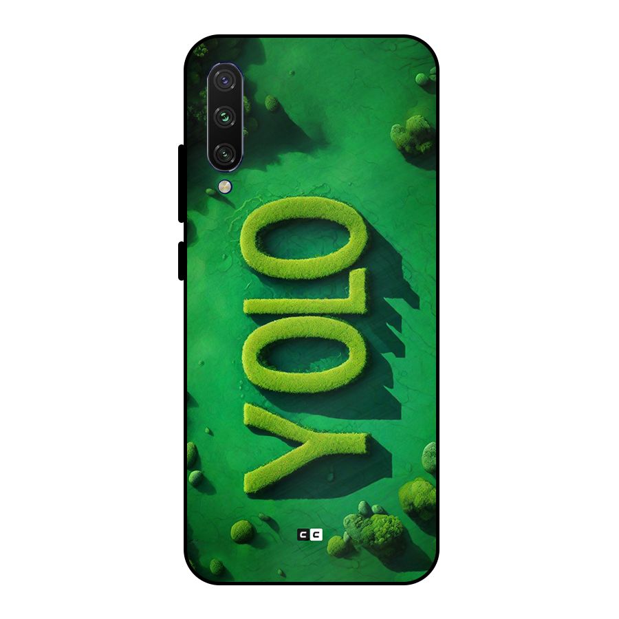 Nature Yolo Metal Back Case for Mi A3