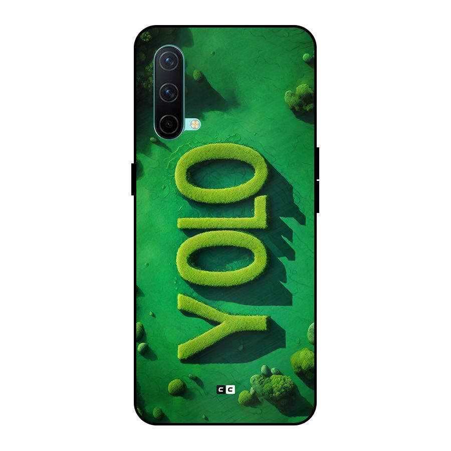 Nature Yolo Metal Back Case for OnePlus Nord CE 5G