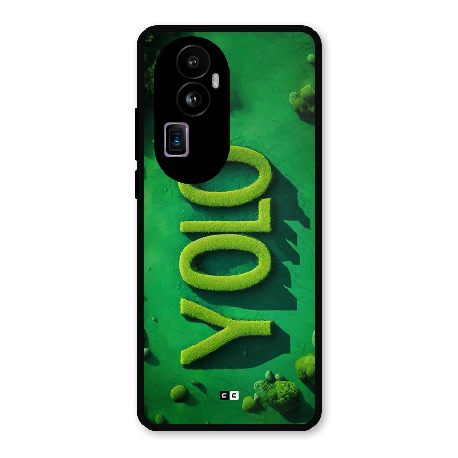 Nature Yolo Metal Back Case for Oppo Reno10 Pro Plus